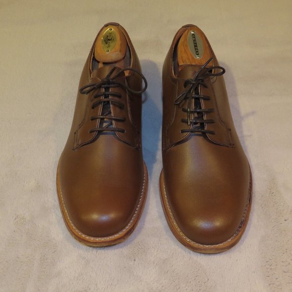 Church\'s Barkson Walnut Brown Calf Leather Derby Dress Shoe 8 F NWB main image 5
